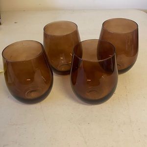 Stemless Wine Glasses